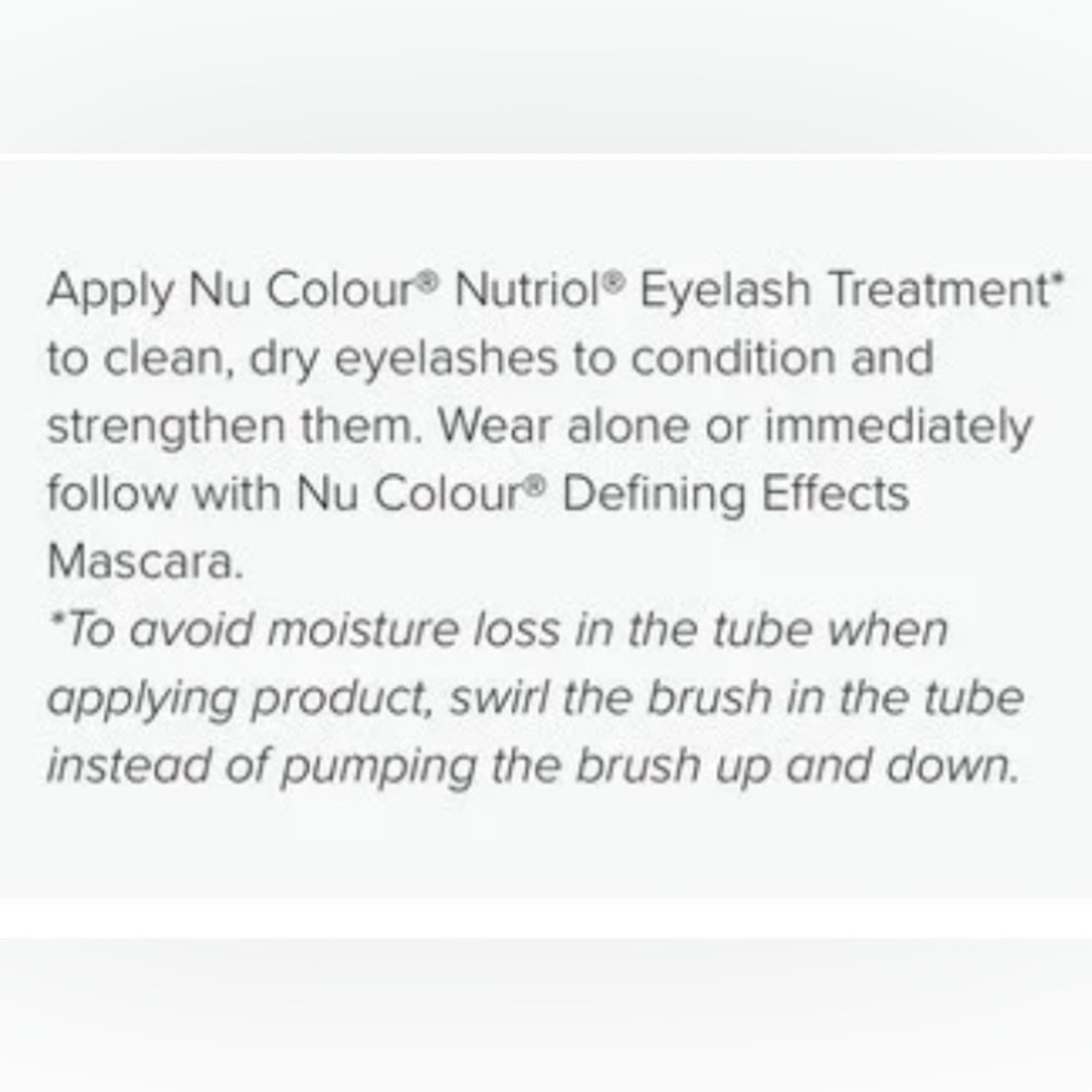 Eyelash Treatment Nutriol by Nu Colour NuSkin - Picture 2 of 2